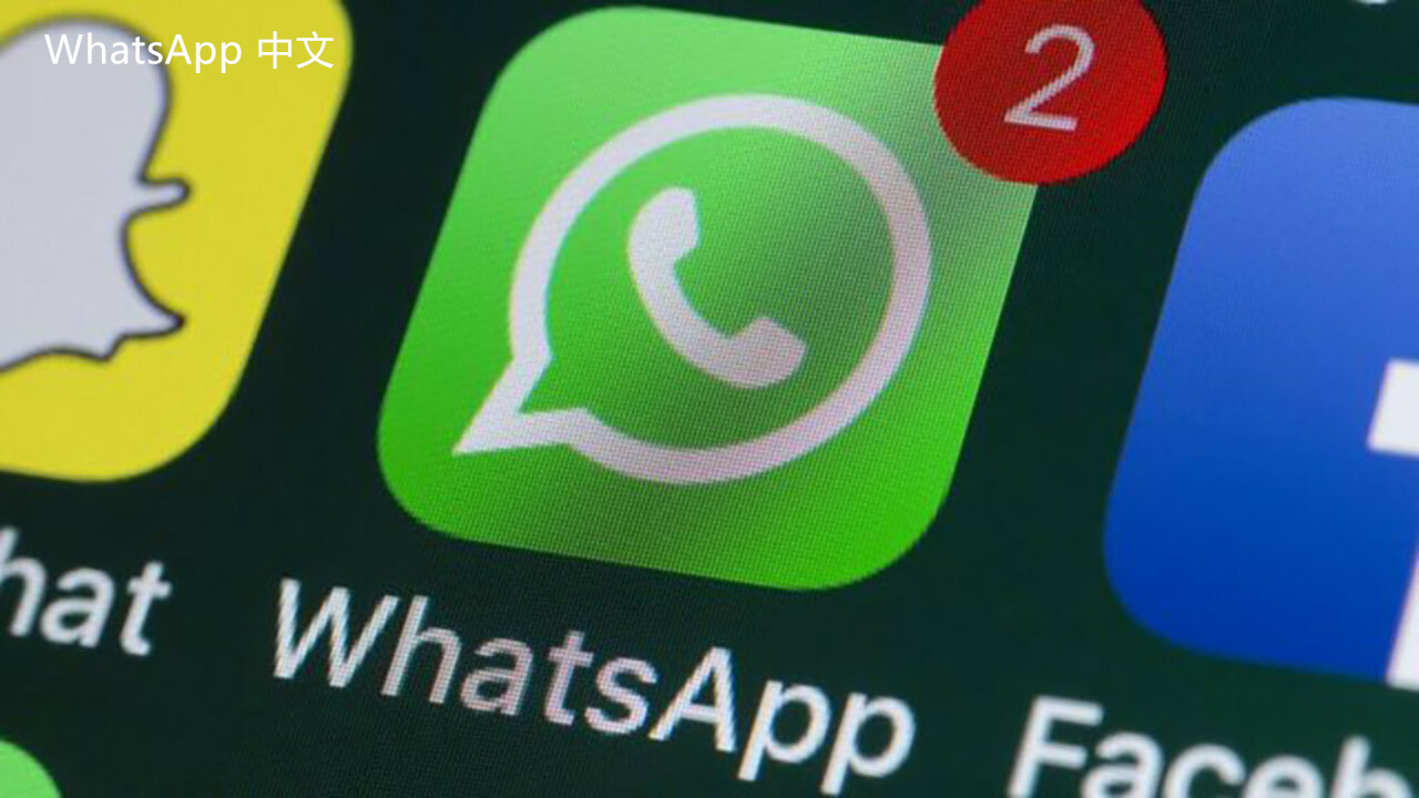 WhatsApp中文版下载 | whatsapp中文版怎么换用户 我们来探讨如何在WhatsApp中文版中更换用户以及相关设置。