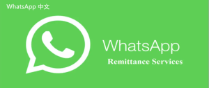 WhatsApp中文版下载 | whatsapp web：验证码登录 便捷的安全访问方式