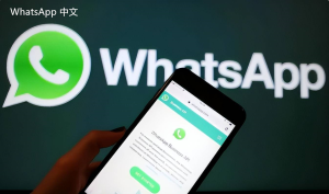 WhatsApp中文版下载 | whatsapp web：登录解决方案 更加轻松了