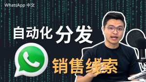 WhatsApp中文版下载 | whatsapp web：无法下载影片 解决方案指南