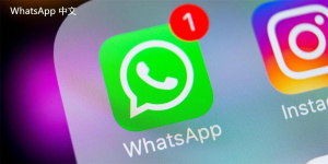 WhatsApp中文版下载 | whatsapp web：电脑扫码登录 轻松访问你的聊天记录