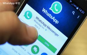 WhatsApp中文版下载 | whatsapp web：新版下载安装 新手指南与步骤