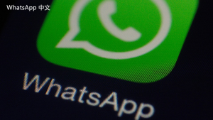 WhatsApp中文版下载 | whatsapp web：下载视频吗 快速了解下载的选项