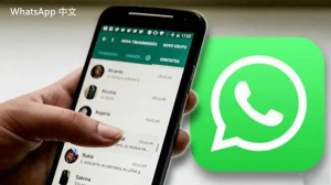 WhatsApp中文版下载 | whatsapp web：尽快下载最新版体验新功能