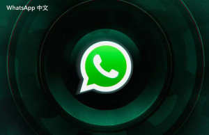 WhatsApp中文版下载 | whatsapp web：此时无法下载安装 解决您的下载问题