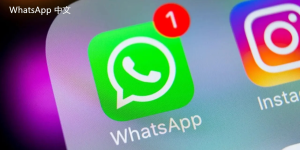 WhatsApp中文版下载 | WhatsApp下载与用户体验的提升策略 如何优化你的使用体验