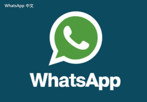 WhatsApp中文版下载 | WhatsApp下载与安装的最佳实践总结 提供关键步骤指导