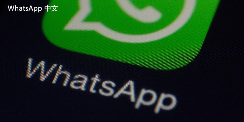 WhatsApp中文版下载 | 如何在特定环境下优化WhatsApp下载流程？ 轻松确保顺利下载WhatsApp